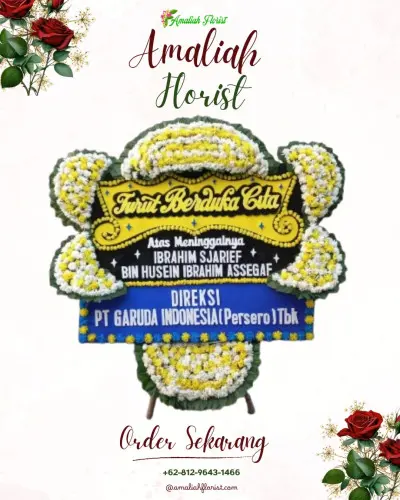 Papan Bunga Duka di Dorari Isa